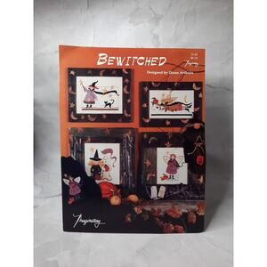 Imaginating Cross Stitch Pattern Leaflet Bewitched Halloween 4 Patterns